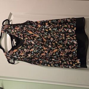 Rose + Olive sleeveless top blouse 👚 size 2X